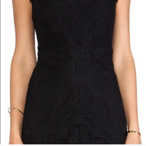 Free People Lace Peek a boo Dress - Picture 5 of 12